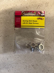 CARAVANA / AUTOCARAVANA W4 TOLDO FALDÓN TACHUELAS CON TORNILLOS - Imagen 1 de 1