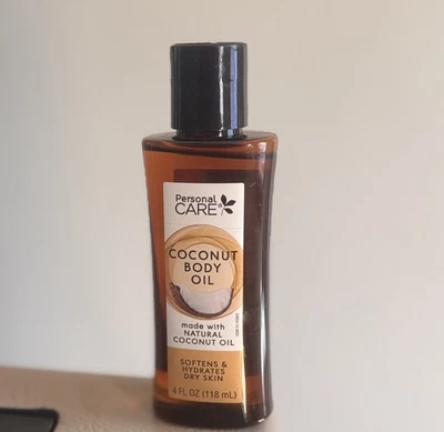 Personal care coconut body oil 4 oz - Image 1 of 3
