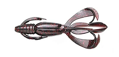 NEW Keitech Crazy Flapper 2.8 inch #411 Black Cherry - Image 1 of 4