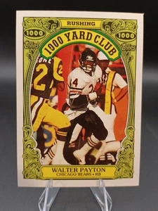 1986 Topps 1000 Yard Club Set-Break #3 Walter Payton - Imagen 1 de 2