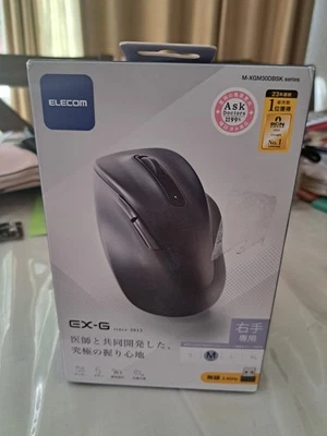 ELECOM Wireless Mouse Silent EX-G PRO M Size Bluetooth Wireless 2.4GHz Compatibl - Image 1 of 2