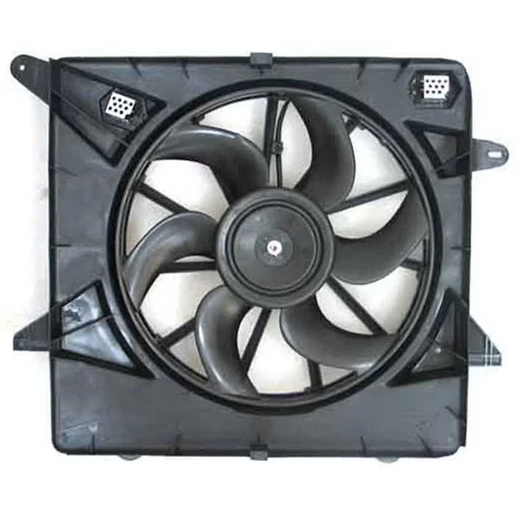 Conjunto de ventilador de refrigeración del radiador Cadillac 2010-2016 SRX ventilador único 6010075 Foto 1 de 2