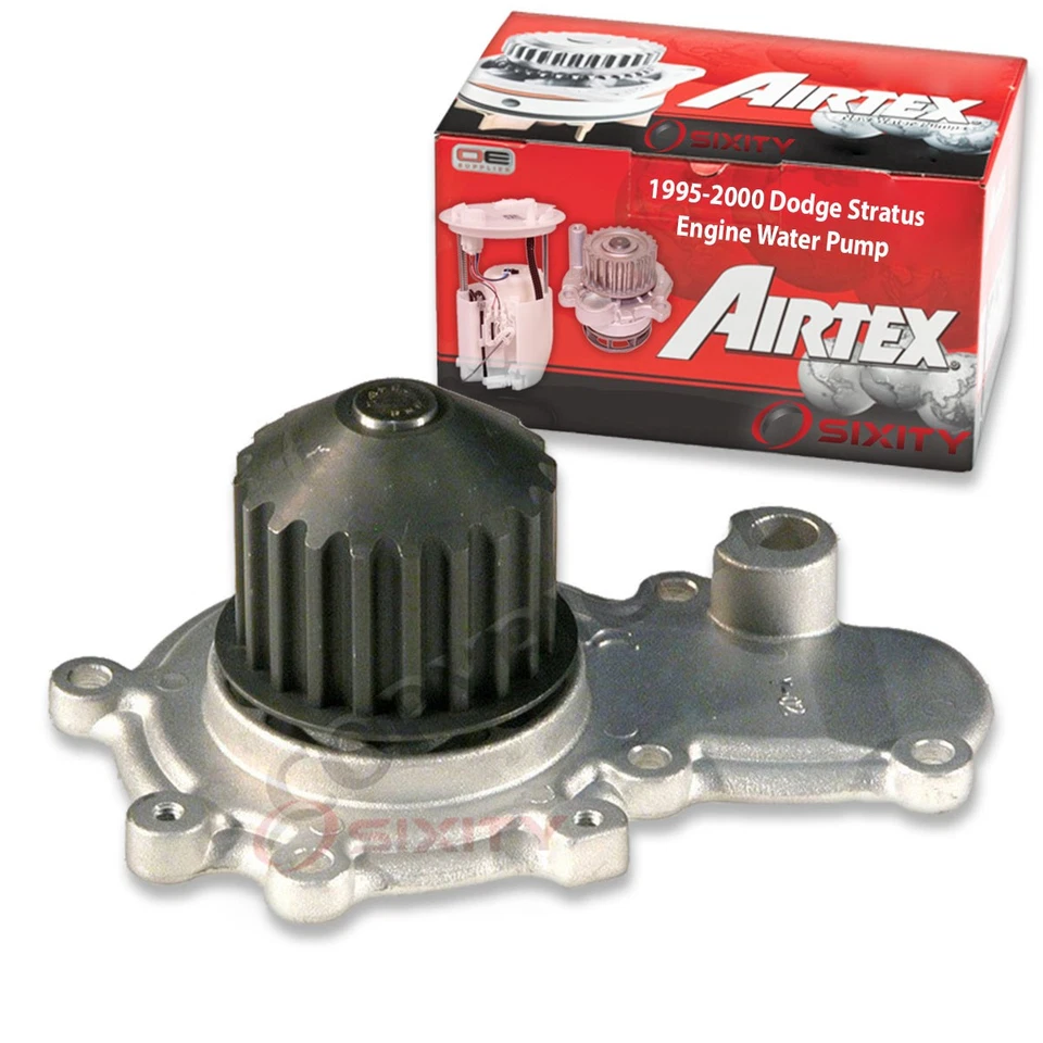 Airtex Engine Water Pump for 1995-2000 Dodge Stratus 2.0L L4 Coolant po - Image 1 of 4