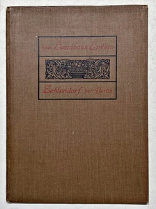 Architektur Berlin Walther Epstein / Das Landhaus Epstein in Zehlendorf-West - Imagen 1 de 1