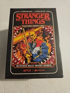 Tarjetas coleccionables Netflix Stranger Things Butcher Billy Artist Series 2022 nuevas en paquete - Imagen 1 de 4