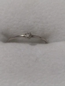 Vintage Silber Akzent Statement Ring Verlobung Hochzeit Herzring - Bild 1 von 7