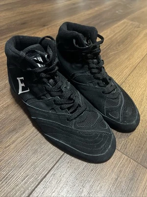 Everlast HX Zapatos de Boxeo de Parte Alta Tenis Negros Gamuza Para Hombre Talla 9 EVBK110L Foto 1 de 4