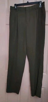 Брюки City Streets зеленые размер 33 100% полиэстер - Изображение 1 из 4