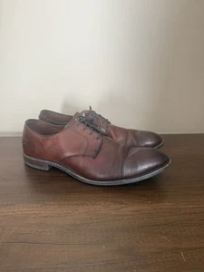 Herren Allen Edmonds Lexington Braun Leder Oxford-Schuhe/Schuhe Größe 14 D - Bild 1 von 8
