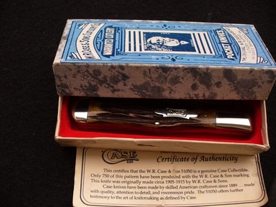 Cuchillo de ciervo bonito vintage Case Bros. clásico probado XX 51050 SAB '90 casi nuevo/caja  Foto 1 de 4