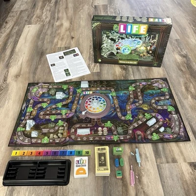 Disney The Game of Life Haunted Mansion Board Game Incomplete Great Shape - Image 1 of 4
