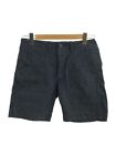 Rrl Ralph Lauren Men's Shorts Size 28 Cotton Navy Inseam 21Cm Waist 38Cm Used
