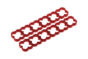 Alphacool Eiskamm Alu X24 - 4mm red - 2 Stück - Bild 1 von 3