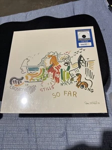Crosby, Stills, Nash & Young : So Far (Exclusive Limited Clear Vinyl LP) Sealed - Picture 1 of 2