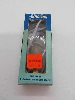 Cable de repuesto para afeitadora eléctrica Sunbeam vintage 14-5678V - nuevo stock antiguo Foto 1 de 4
