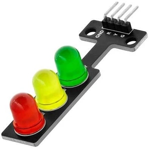 Mini Semáforo 5V Pantalla LED Rojo Amarillo Verde Módulo DIY Arduino Raspberry Pi - Imagen 1 de 10