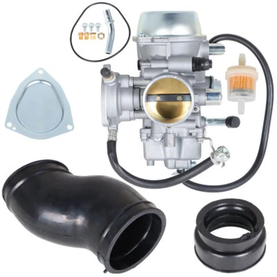 For Yamaha Grizzly 660 YFM660FA 4x4 2005-2006 2008 Carburetor w/ Intake Manifold - Image 1 of 4