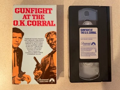Gunfight at the O.K. Corral (VHS, 1979) Burt Lancaster Kirk Douglas  Foto 1 de 3