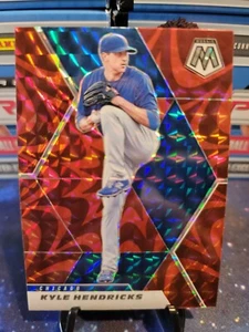 Kyle Hendricks 2021 Panini Mosaic Reactive Red #163 - Picture 1 of 2