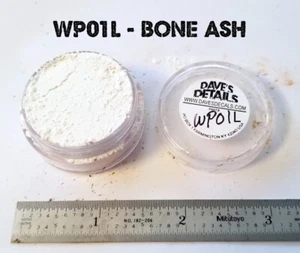 WP01-L DAVE'S WEATHERING POWDER LARGE SIZE ALL NATURAL PIGMENT BONE DUST - Bild 1 von 2