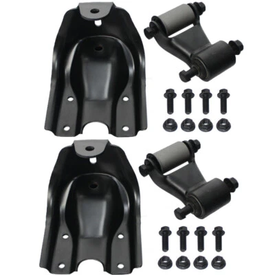 Kit de reparación de soporte de grillete de resorte de hoja de 2 piezas para Chevy GMC C1500C25002WD 722-102 Foto 1 de 4