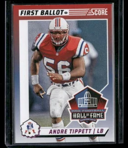 2024 Puntuación #8 Andre Tippett Primera Votación Rosa New England Patriots - Imagen 1 de 2