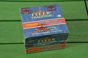 2000 Fleer Tradition Update MLB Baseball 150 Cards Factory Sealed Hobby Box - Picture 1 of 4
