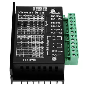 1 pz DC9-40V 160 W driver motore passo-passo scheda modulo controller passo 32 step NAU - Foto 1 di 9