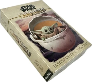 Mazo de cartas Aquarius Star Wars The Mandalorian tamaño estándar 52 imágenes - Imagen 1 de 2