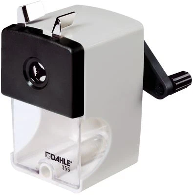 Dahle 155 Bleistiftspitzmaschine Spitzer für Stiftdurchmesser bis 12 mm grau