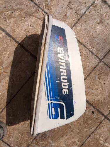 1970's EVINRUDE OUTBOARD 6HP HOOD COWL  ENGINE  COWLING