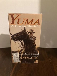 Yuma A Fearless Sheriff In A Lawless Town VHS RARE Starring Clint Walker - Picture 1 of 3