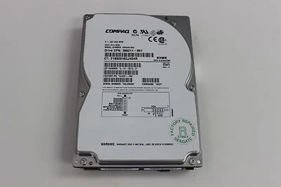 COMPAQ 388211-001 9.1GB 3.5  WIDE ULTRA SCSI HARD DRIVE WITH WARRANTY - Image 1 of 3