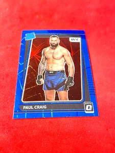 Paul Craig.. ROOKIE PRIZM BLUE VELOCITY .. UFC .. 2022 Scheda ottica PARALLEL 117 - Foto 1 di 2
