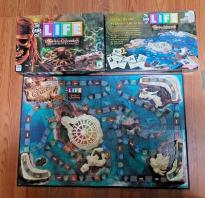 The Game Of Life - Pirates Of The Caribbean Dead Man's Chest Board Game READ - Image 1 of 4
