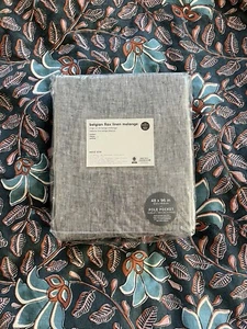 West Elm One(1) Curtain Belgian Flax Linen Melange With Blackout 48x96 In NWT - Picture 1 of 2