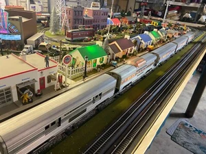LIONEL O-GAUGE POSTWAR 2530 2531 2532 2533 2534 - 5 Silver Cars RED Taillight - Picture 1 of 22