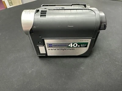 Sony DCR-HC37E Handheld Camcorder Powers on FAULTY FOR SPARE AND REPAIRS - Image 1 of 4