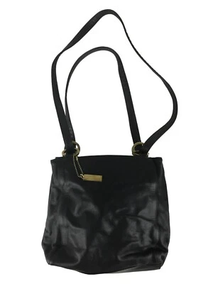 Bolso de Hombro Charter Club Cartera Mujer Cuero Negro Bolsillos Talla Mediana Foto 1 de 4
