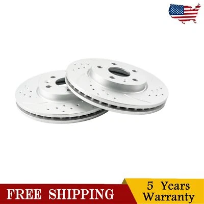 Rotores de freno de disco perforados delanteros de 276 mm para Chevrolet Cruze 2011-2018 2019 Bolt EV Foto 1 de 4