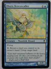 MAGIC THE GATHERING 2005 SAVIORS OF KAMIGAWA BLUE OBORO BREEZECALLER ENGL. CARD