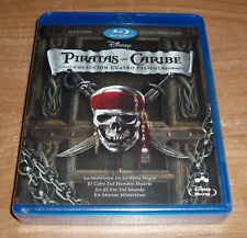 Pirates of the Caribbean (Pirates Caribbean) Collection 4 Blu-Ray New Action