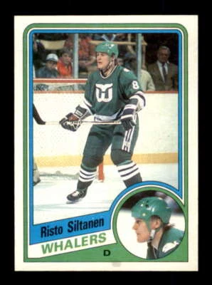 1984-85 Topps #61 Risto Siltanen NM/NM+ Whalers 245527 - Image 1 of 2