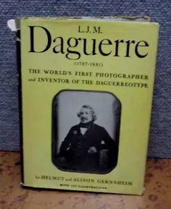 L.J.M Daguerre The World's First Photographer Gernsheim 1956? HC DJ Book - Picture 1 of 9