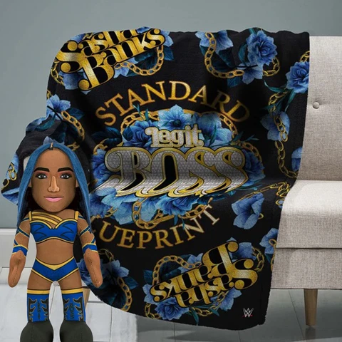 Sleep Squad WWE Sasha Banks  x Bleacher Creatures Bundle Cover