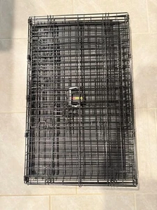 Guter Hund - robuste, faltbare Metalldraht Hundekiste mit Tablett, 2 Türen, 36 x 25 x 23 - Bild 1 von 8