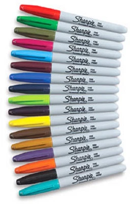 SHARPIE PEN - Fine Point Permanent Marker - Various colours - FREE POSTAGE