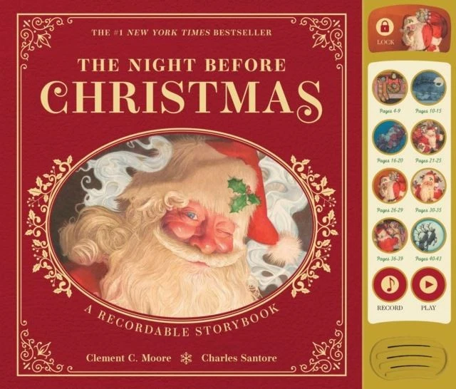 The Night Before Christmas Recordable Edition by Clement Moore Hardback - Image 1 of 1