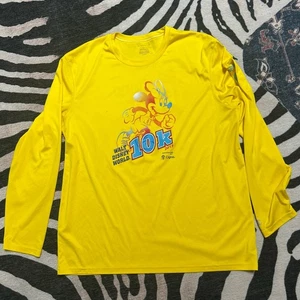 Run Disney 2015 10K Champion Size Long Sleeve Marathon Shirt XL Men’s WaltDisney - Picture 1 of 7