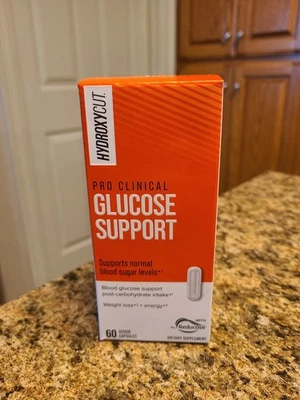 Hydroxycut Pro Suplemento Clínico de Apoyo a la Glucosa 60 Cápsulas NUEVO ~ CADUCIDAD 6/2027 Foto 1 de 4